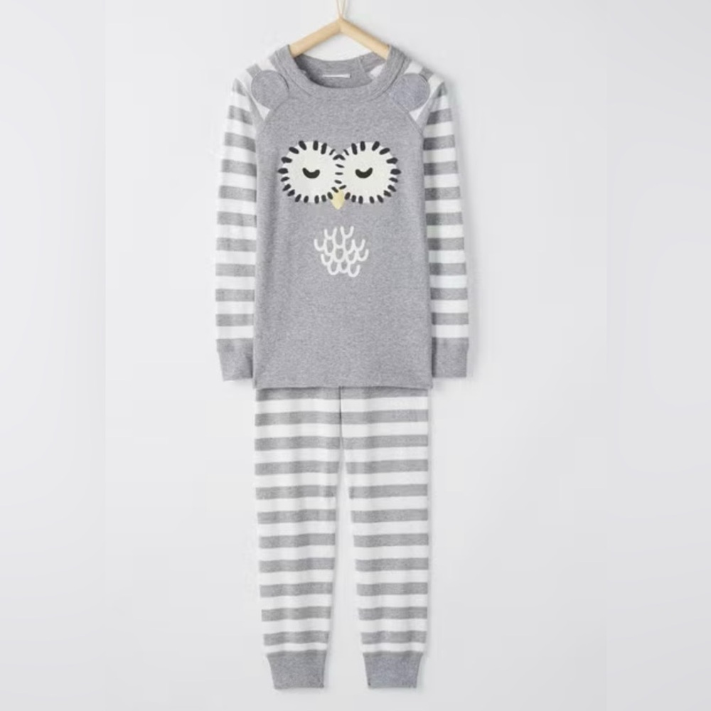 New! Hanna Andersson organic cotton pajama night owl